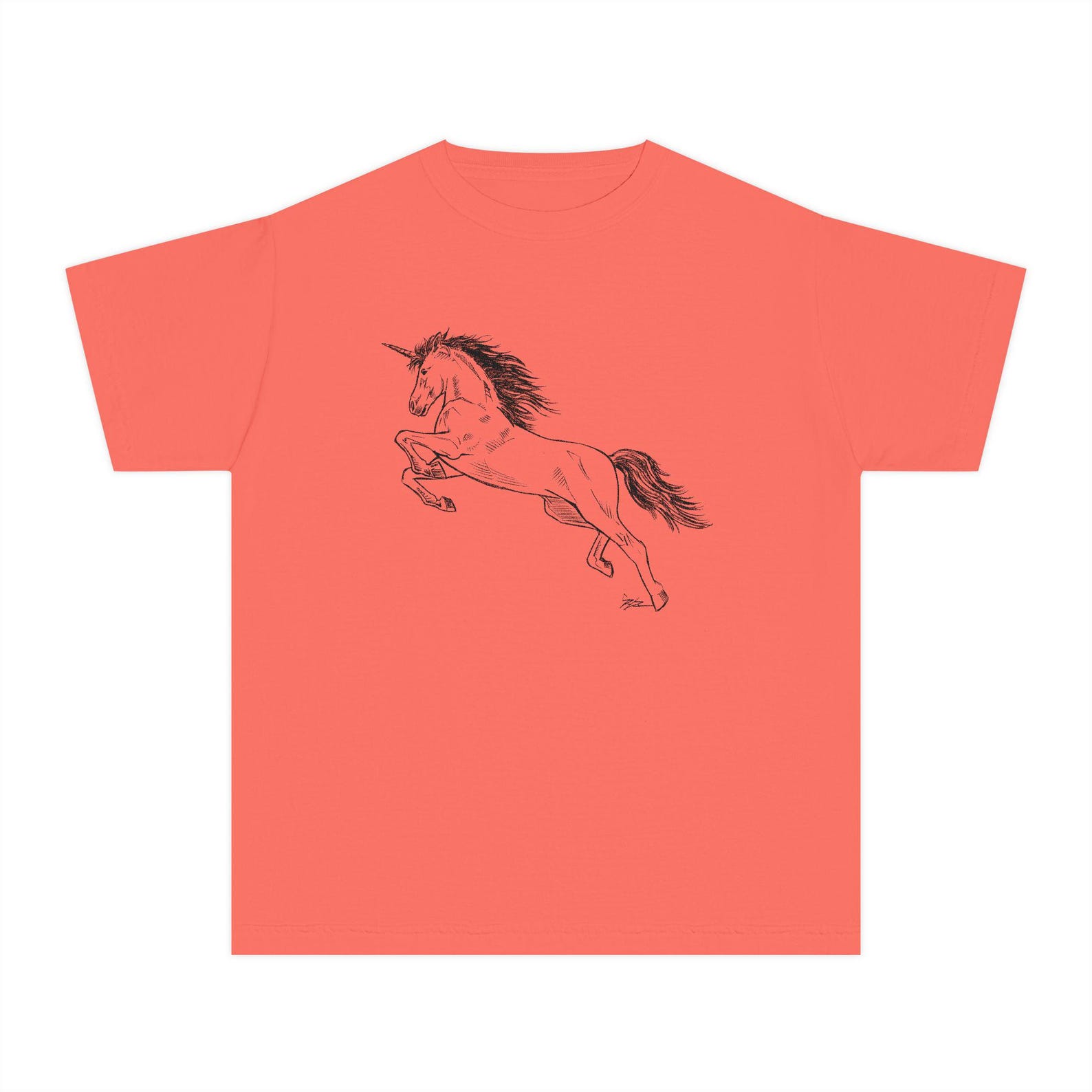 Magical Unicorn Youth Tee, Kid s Graphic Shirt 2XL