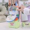 Color Block Macaron Pencil Case: Large Capacity, Stylish Design, Multifunctional Student Stationery Box