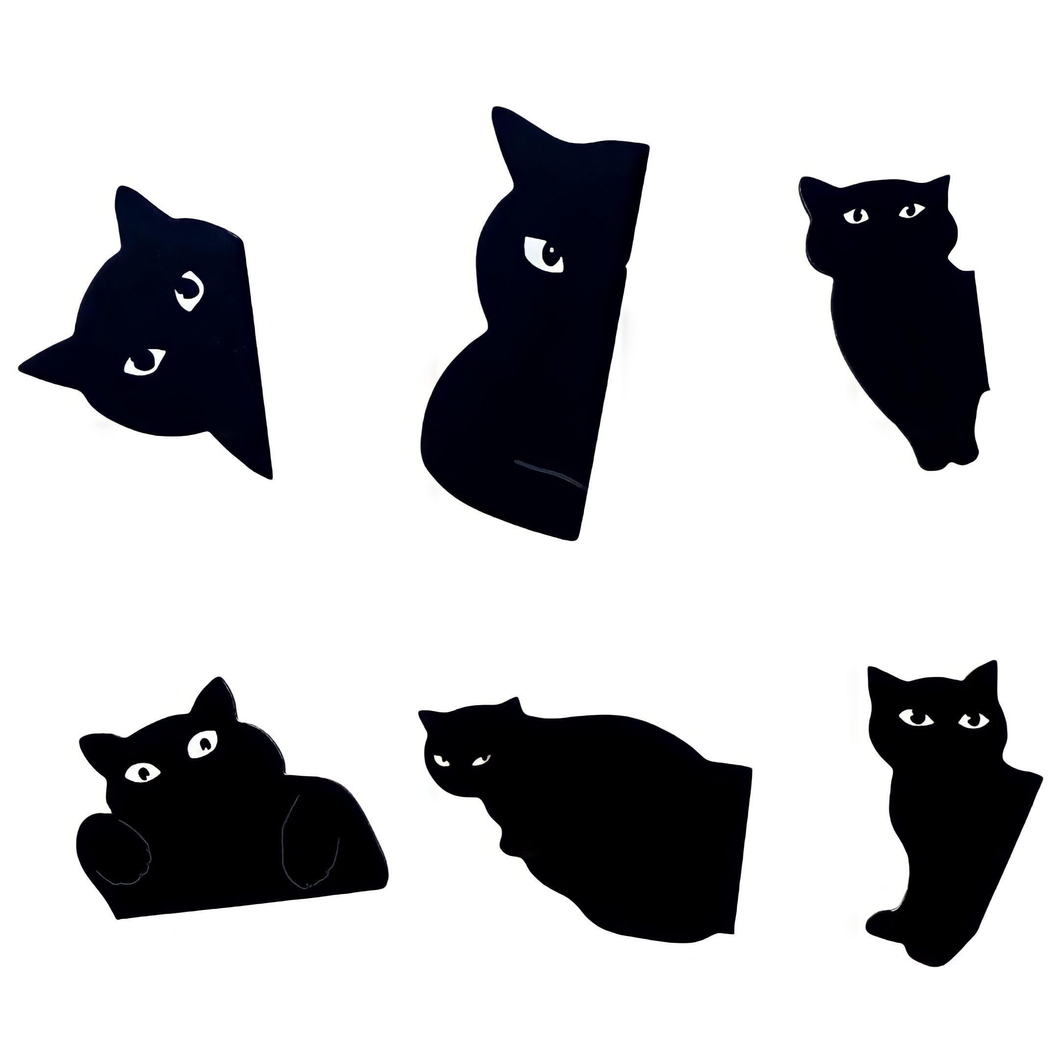 Cute Cat Bookmarks, Magnetic Bookmarks, Reading Essential, Reading Dedicated, Versatile Bookmark Clips,Library Reading Bookmarks (as the picture,3.2*4.5cm)