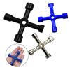 1x Key Wrench Electricians Switchboards Key Lock Tools Cable Safety Switch Switches Fit Train Car Elevator Subway Tool Parts
