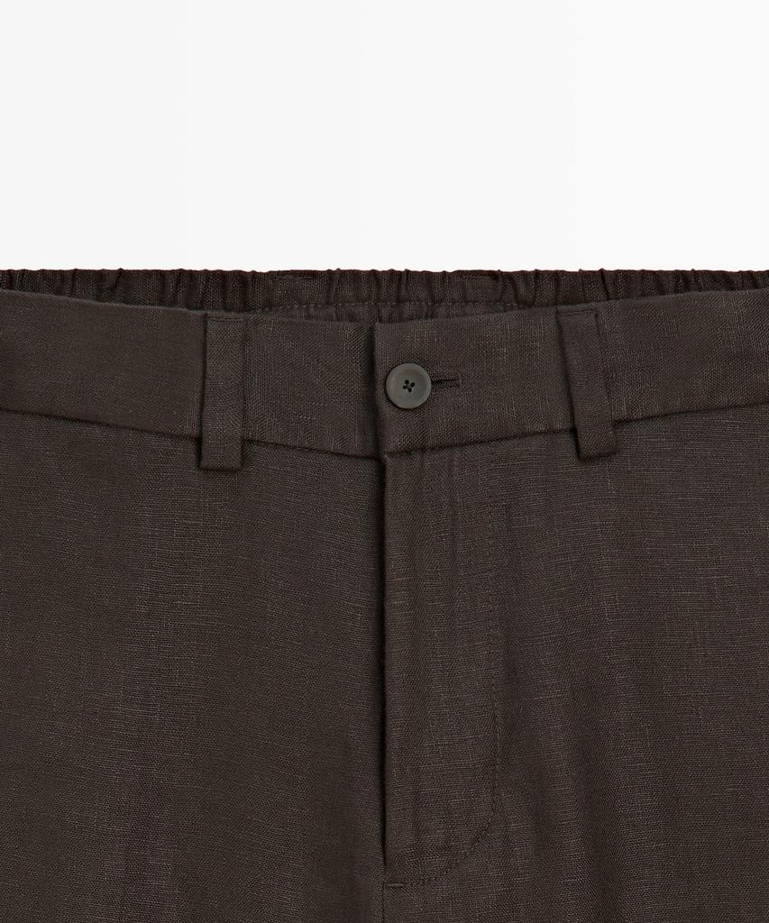 Masimodutti Total Look 100% Linen Pants