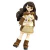 1 Set Long Hair 30cm Bjd Doll with Clothes Attractive Eyes Princess Makeup Ball Joint Doll  Toddler