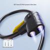 Deli Portable Universal Air Pump with Pressure Gauge