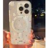 Mengmeng Miffy Rabbit Is Suitable for Apple 15promax Mobile Phone Case 17 16 Transparent Magnetic Attraction 11 Touch Button 14 15
