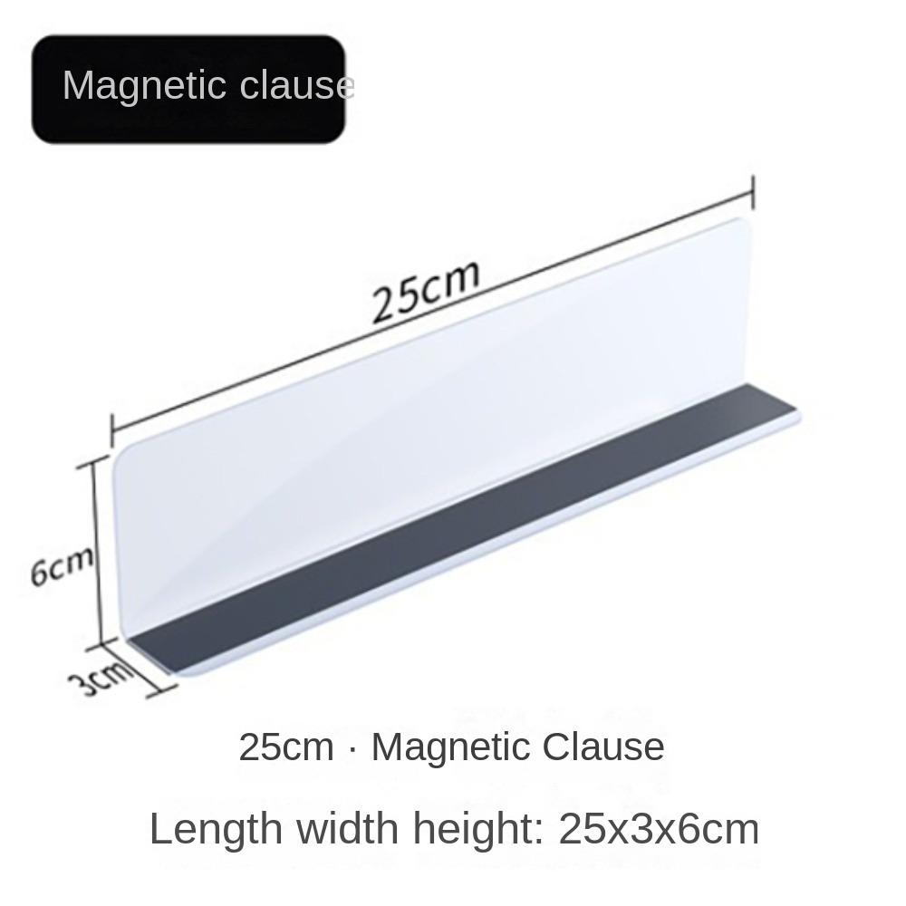 

Прочные ПВХ перегородки раздельного типа полки для хранения товаров в домашних условиях перегородка для магазинов шаговой доступности 25x3x6cm-A-2PCS