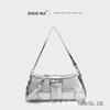 Korean Sweet & Spicy Girl Modern Heavy Metal Shoulder Handbag