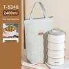 TAFUCO 316 Stainless Steel Multi-Layer Portable Lunch Box