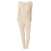 Winter Long-Sleeve Warm Slimming Full Body Shaper Bodysuit