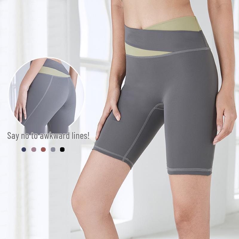 Color Block High-Waist Yoga Set: Quick-Dry, Tummy Control, Hip Lift, Two-Piece for Women