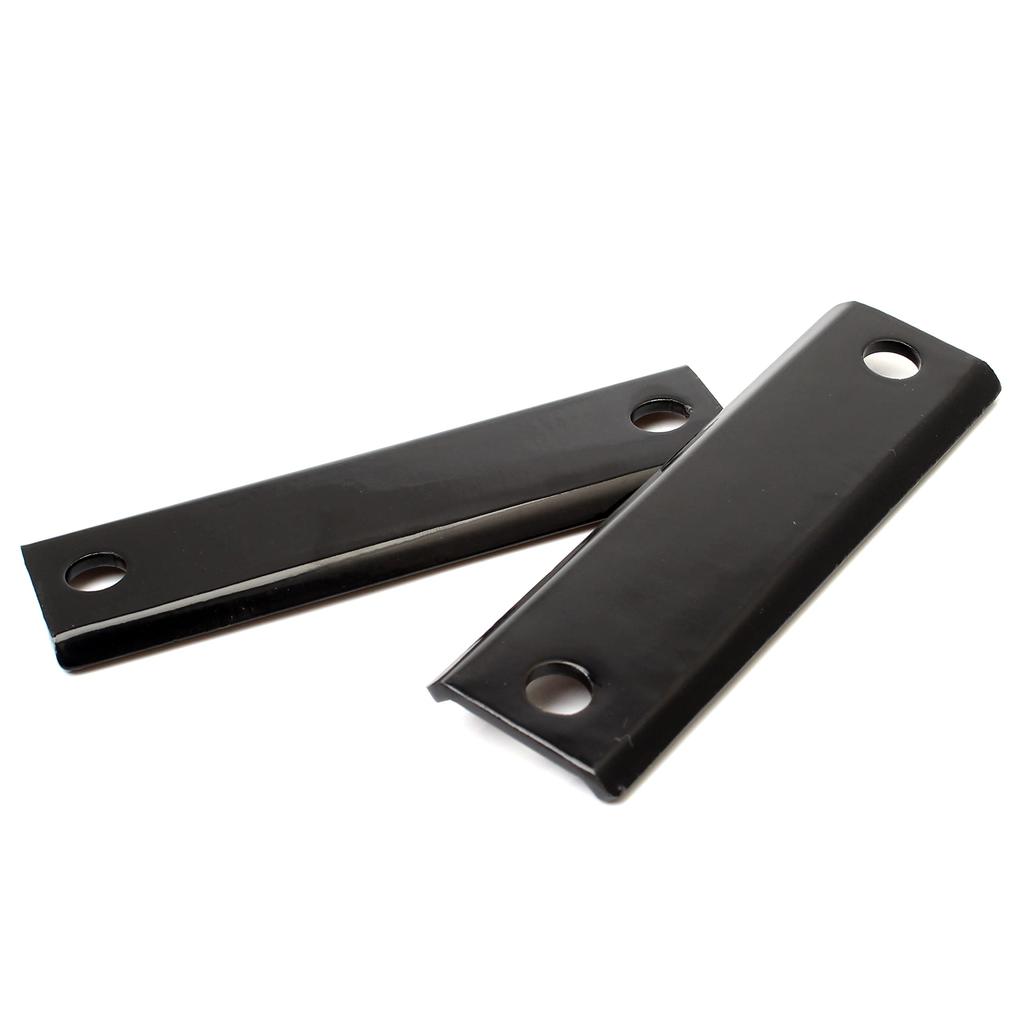 Black Muffler Hanger Bracket Exhaust System Muffler Saddlebag Support Bracket for Harley Tour Glide