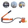 Hydraulic Hand Pump, 20T 50 Mm Hydraulic Cylinder Lifting Stand with 70 Mpa 350CC Manual Hydraulic Pump, Portable Hydraulic Jack