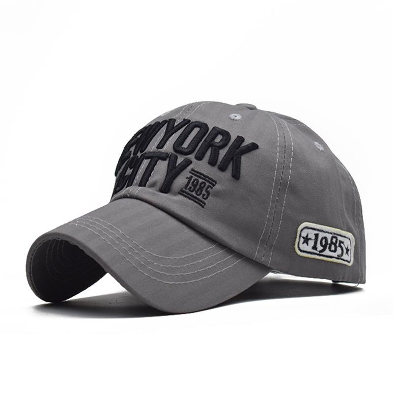 NORTHWOOD Cotton Baseball Hat Letters 3D Embroidered NEW YORK CITY Baseball Cap for Men Women Hip Hop Hat