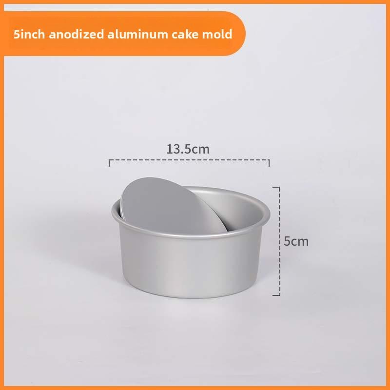 Cake Mold Live Bottom Baking Pan Mousse Oven Making Bread Chiffon Abrasive Tool Round 468 Four or Six Inch Embryo