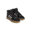 Adidas Originals Drop Step Round Toe Comfortable Non-Slip Durable High-Top Kids Skate Shoes Kids Skate Shoes Black IF2718