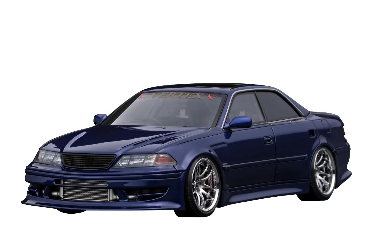 

модель зажигания VERTEX JZX100 Синий металлик готовое изделие IG3581 1/18 MARK-II