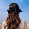 Hat Ladies Summer Big Eaves Empty Top Sun Hat Anti-UV Face Cover Outdoor Cycling Non-turning Sun Hat