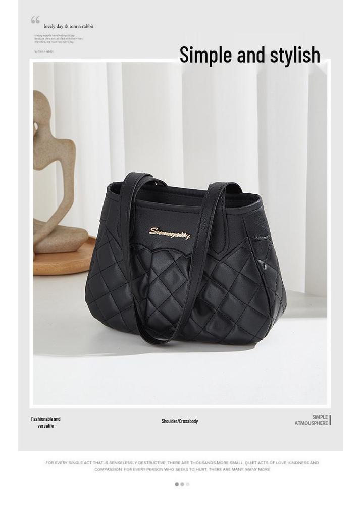 2026 Women's Fashionable Diamond Pattern Crossbody Bag - Versatile for Everyday Commute