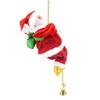 SantaClaus Electric Climbing Toy Musical Moving Figure Crawl Up Down Party Pendant Christmas Decorations For Home X3UC