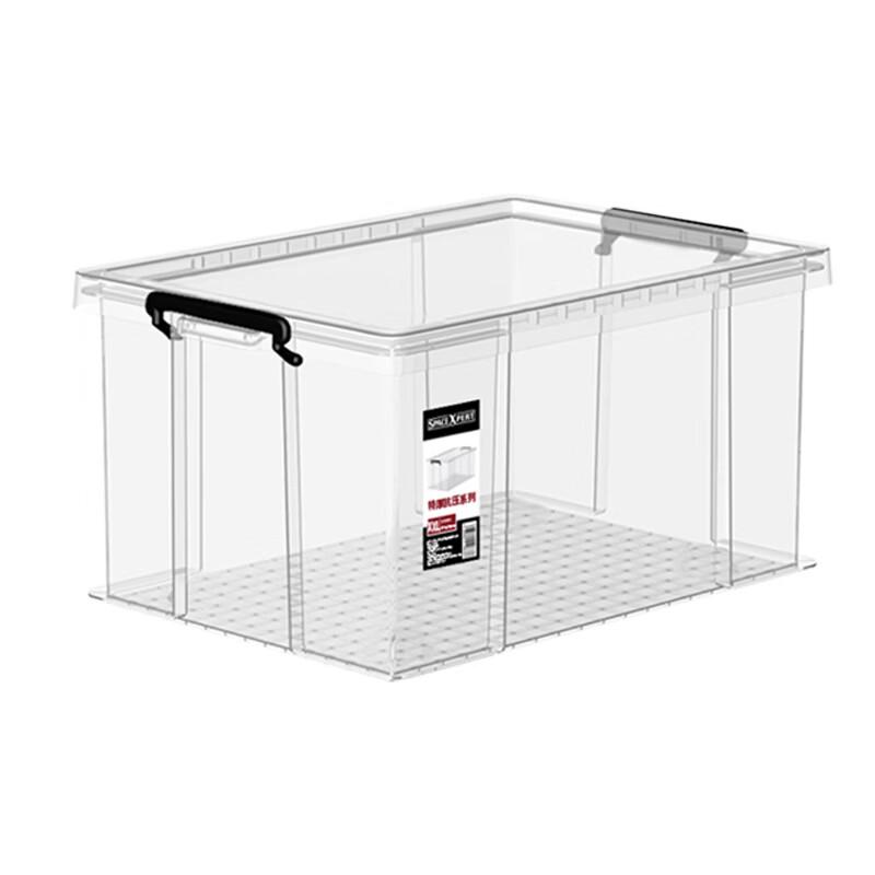 SPACEXPERT Thickened Transparent Picnic Storage Box