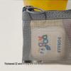 Mini Transparent Mesh Zipper Pouch: Cosmetics, Lipstick, Coins, Cards & Keys Organizer