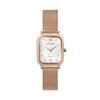 [RUMTTON] RUMTTON Women's Mesh Watch Harbor White Rose Gold