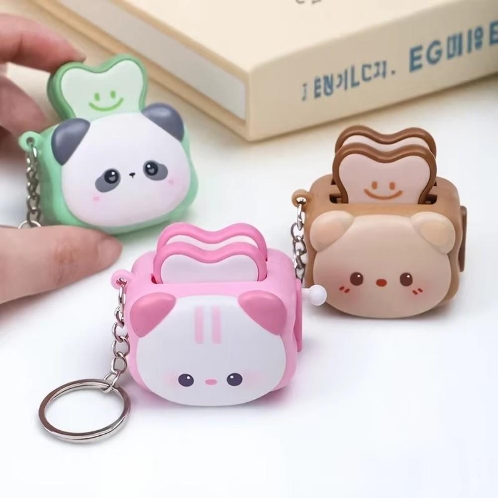 Panda Creative Keychain Cute Cartoon Mini Keychain Fashion Bag Pendant Toy  Gift