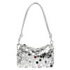 2026 Neue Damen Pailletten-Schultertasche Glitzernde Abend-Clutch Tasche Mode Funkelnde Unterarmtasche für Party Hochzeit Cocktail