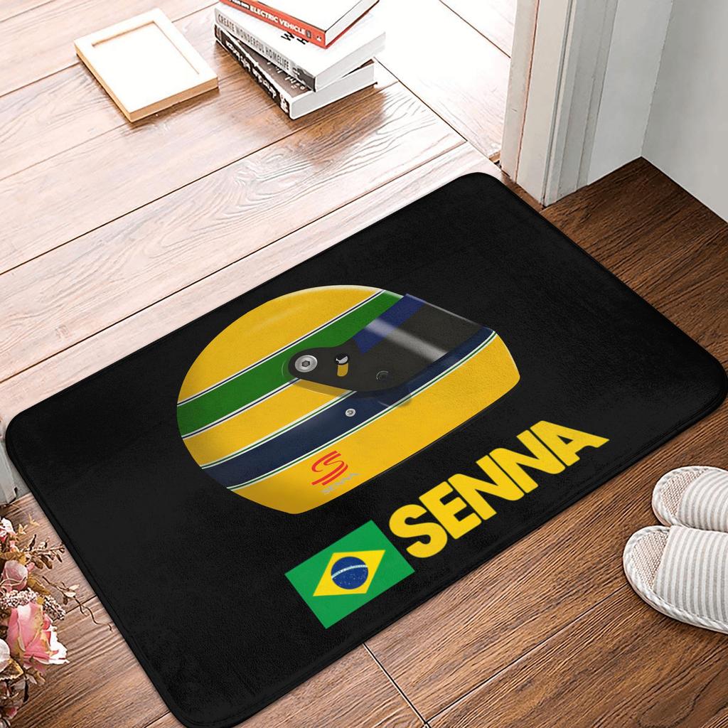 Brazílie Ayrton Senna Vstupní rohožky Přední dveře Podlaha Vstupní rohožky Vnitřní Kuchyně Koupelna Rohožka Garáž Koberec
