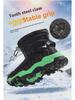 Northeast Kids' Waterproof Winter Snow Boots with Thick Velvet Lining