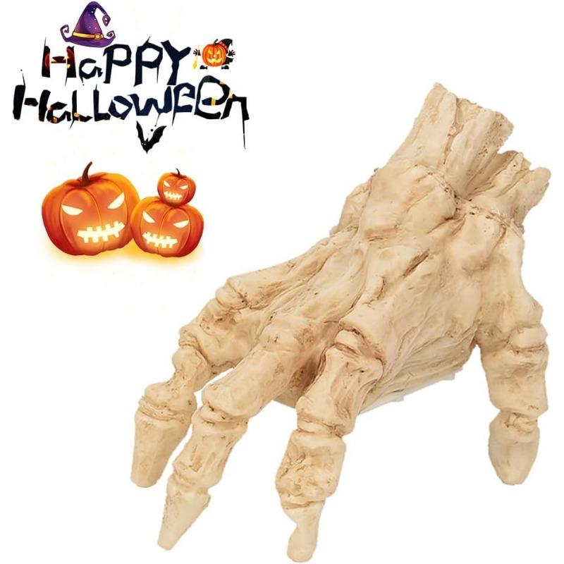 Halloween Electric Crawling Zombie Hand with Lights Spooky Sound ,Motion Sensor Animated Prop for Indoor Outdoor Decorations, Battery Operated
