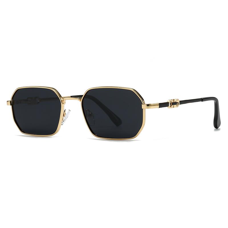 Sunglasses Popular Cross-Border Export Item Men's Sunglasses for European and American Street Style Instagram Influencer Model Square Sunglasses 1409