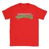 Vintage Ninja Turtles Retro Logo TShirts Men Round Neck Pure Cotton T Shirts  Short Sleeve Tee Shirt Birthday Present Clothing