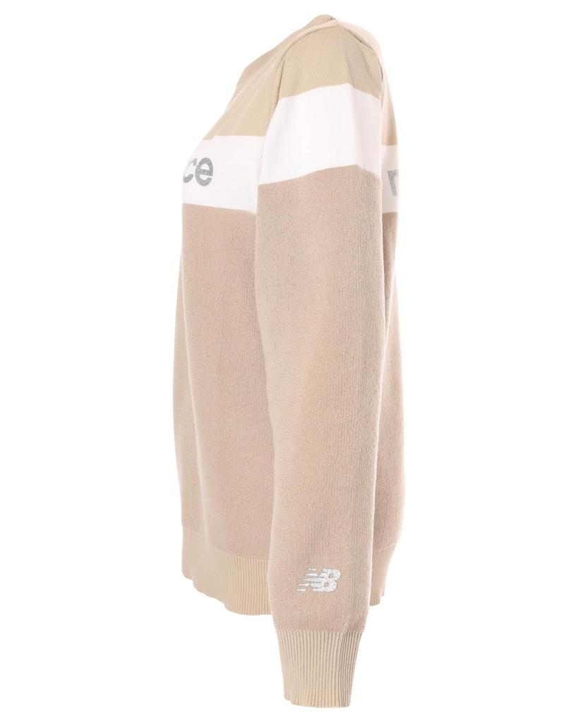 Golf Crew Neck Knit Brand 1 [New Balance] (Stretchable, Logo) / Women's / 012-6270501 042_SHIPYARD [M]