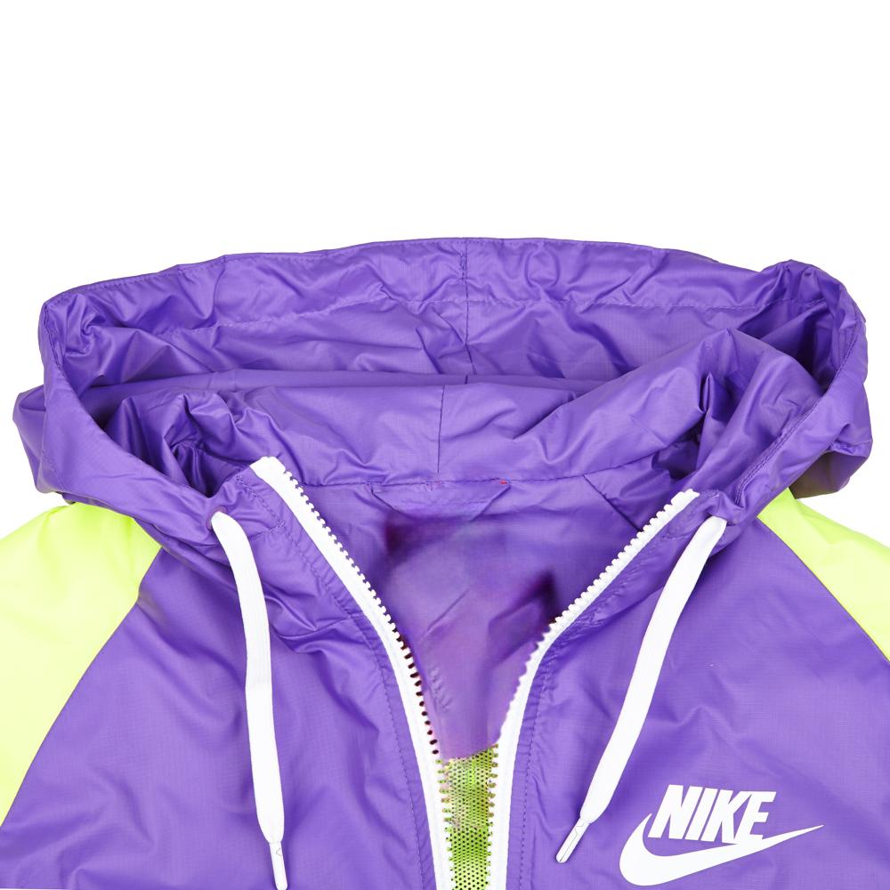 Nike Windrunner Lifestyle Series Fashion Logo Versatile Hooded Jacket Women jackets Black 545909-016