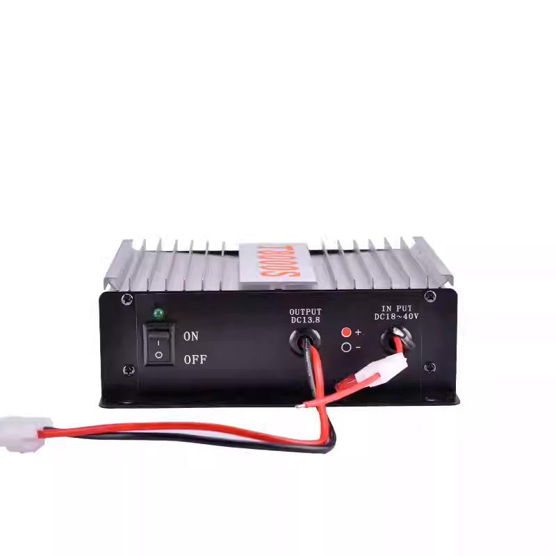 T8000S 40A Vehicle-Mounted Intercom Transformer Power Supply 24V to 13.8V Marine/Vehicle.