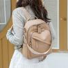 Women's Soft Leather Backpack Large Capacity Travel Bag Portable Commuter Schoolbag