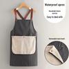 Anvelo Waterproof Kitchen Apron with Detachable Hand Towel