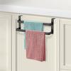 Rust-resistant Cabinet Door Towel Rack Hanging Towel Bar Durable Kitchen Towel Holder  Bathroom