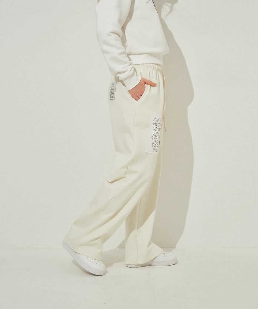 SARANAGI Se055-Swetpants (Cream)