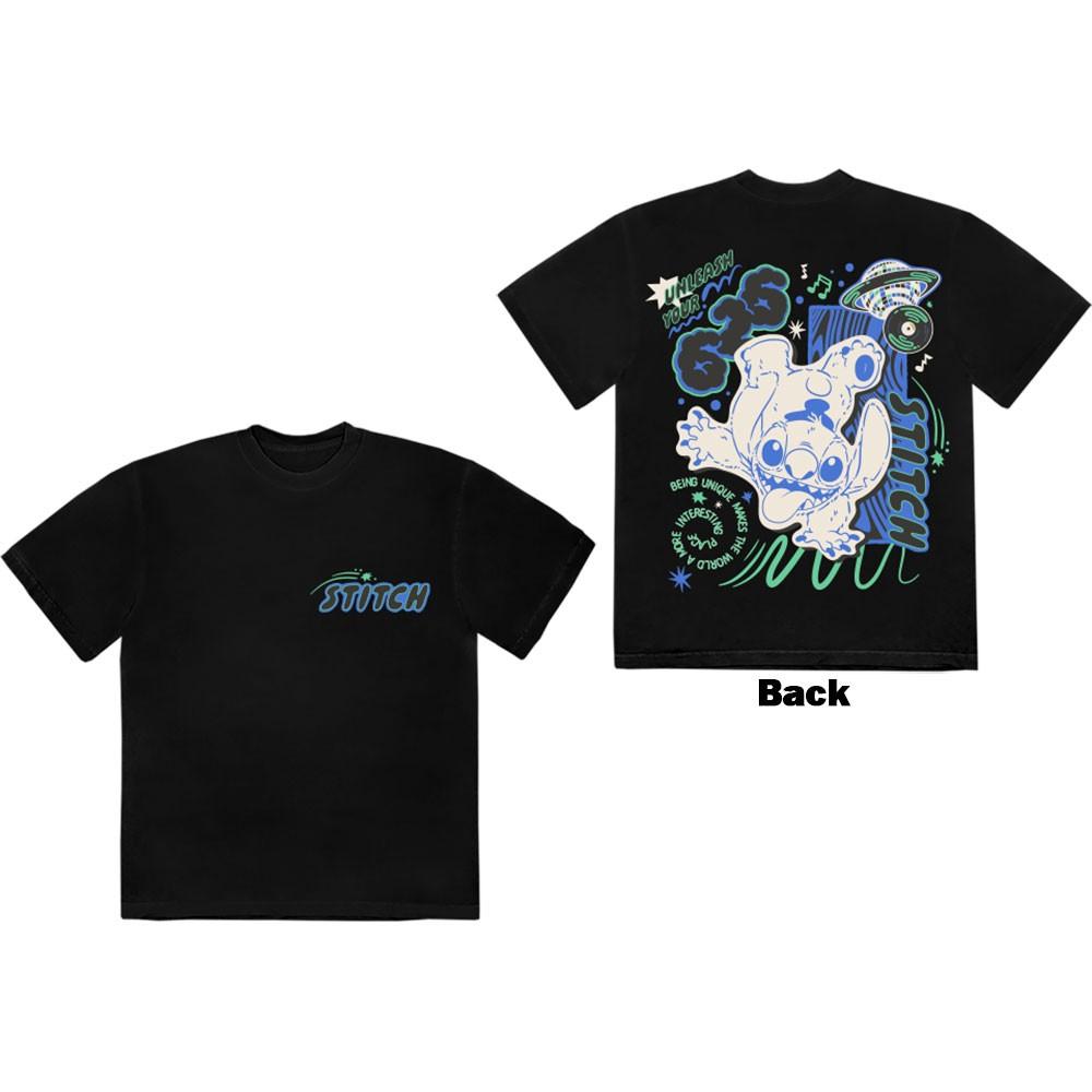 Unisex Tshirt Stitch Handstand (Black) (Back Print) (Xlarge) S