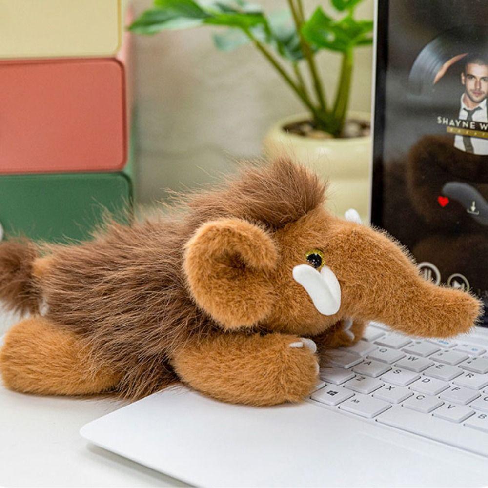 Plush Simulation Mammoth Plush Toys Simulation Elephant Mammoth Plush Doll  Children Toys