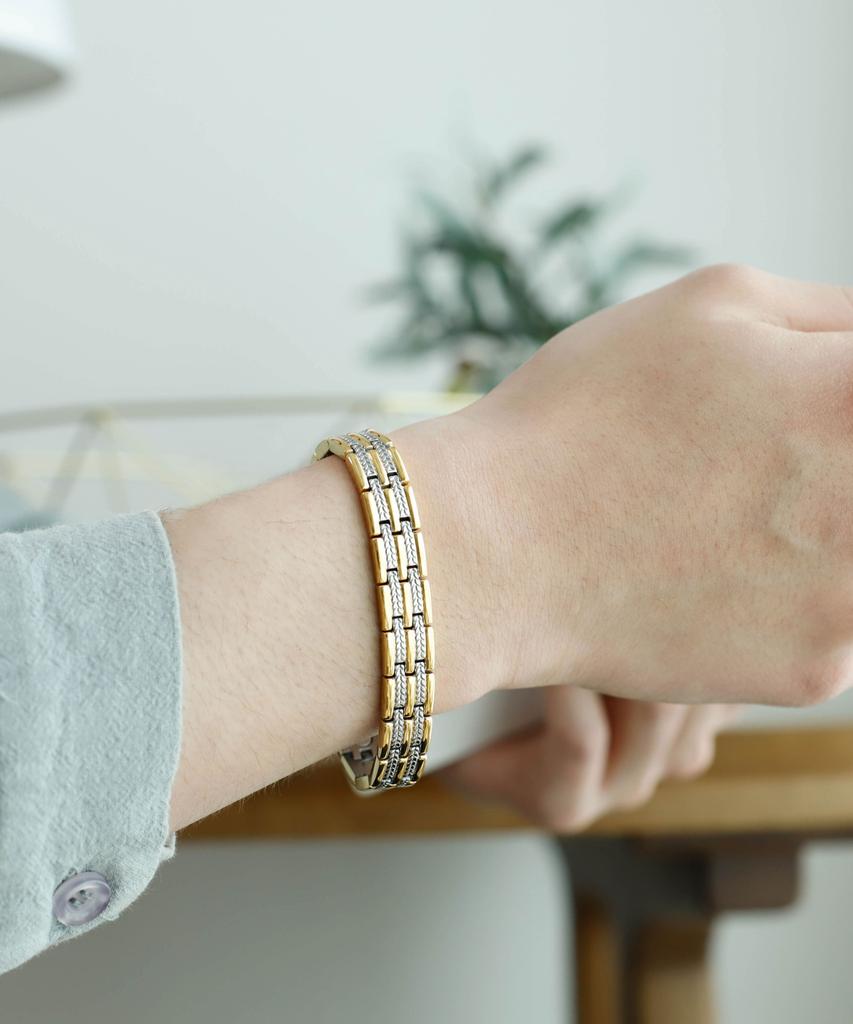 Sabona London 326 Executive Regal Duet Magnetic Bracelet