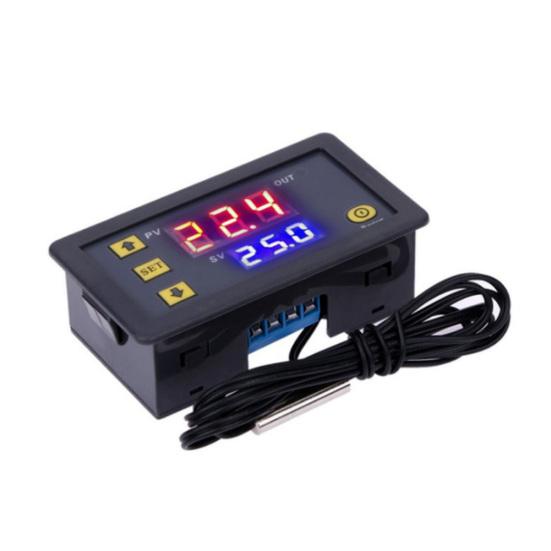 W3230 DC 12V 20A LCD Digital Thermostat Temperature Alarm Controller Regulator
