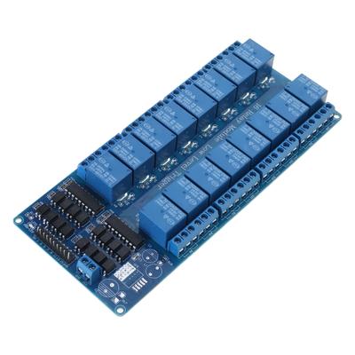 5V/12V/24V 16 Channel Relays Module with Optocoupler LM2576 Power Relays Shield Module Relays Module Board