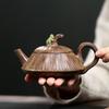 Yixing Lila Ton Teekanne Handgefertigt Lotus Frosch Teekanne Schöne Kanne Haushalt Chinesisches Zisha Teegeschirr Teeremonie Geschenke 230ml