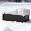 Rectangular Plant Cover Balcony Planter Box Dustproof Freeze Protection Frost Bag for Winter