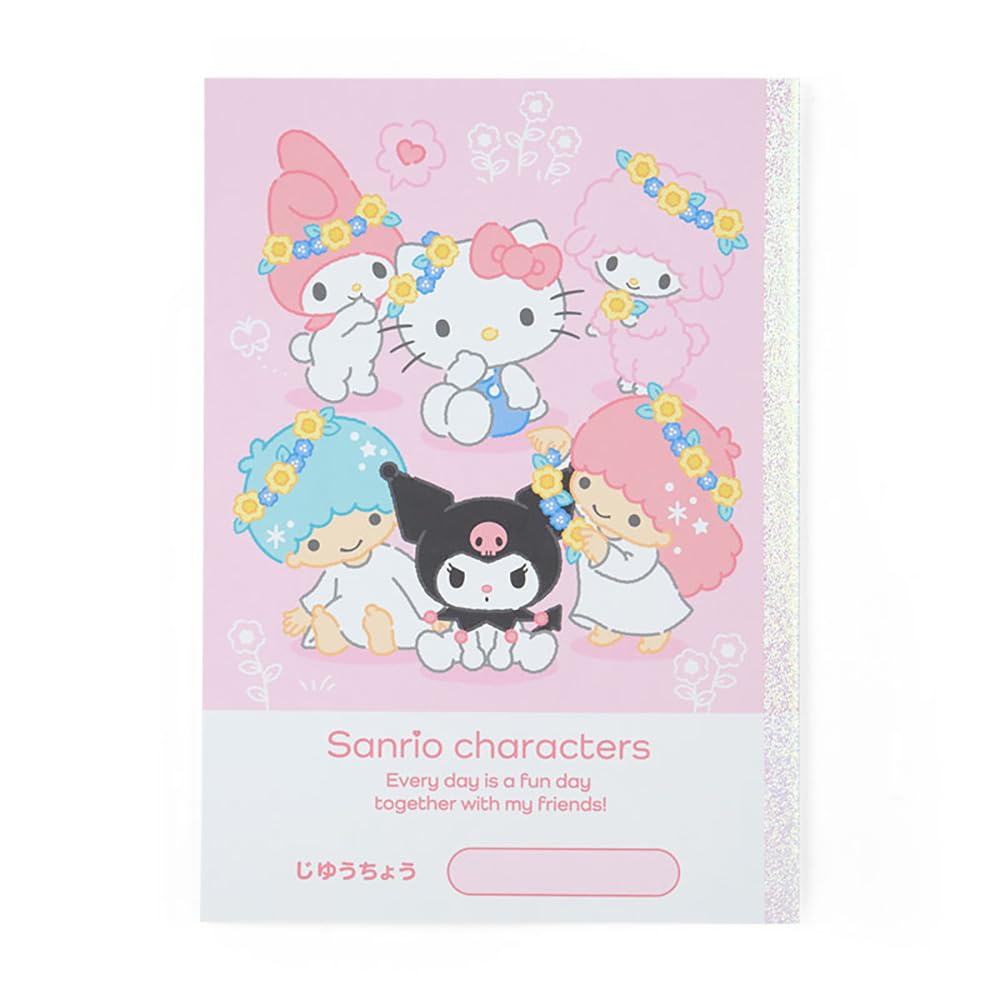 Sanrio Sanrio Characters x x Study 484792 Notebook, 17.8 0.3 25.2 cm, Kids  Stationery, Characters,