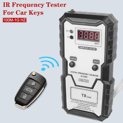 Do kluczyków samochodowych Zdalny kontroler 100M-1GHZ Elektroniczny licznik częstotliwości IR Tester miernika częstotliwości podczerwieni CNBJ501