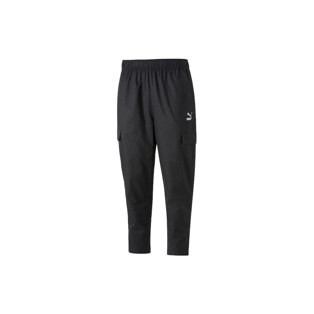 PUMA Classics Woven Pants  Black  Men s 537696-01 XL