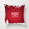 Merry Christmas Printed Green Pillowcase  Style Cushion Cover Home Sofa Decor Throw